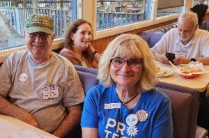 Craig Matthews and Kim Gilby WCDP Chair