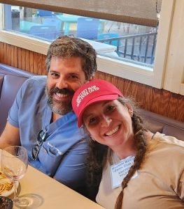 Kristen and Blake Young
